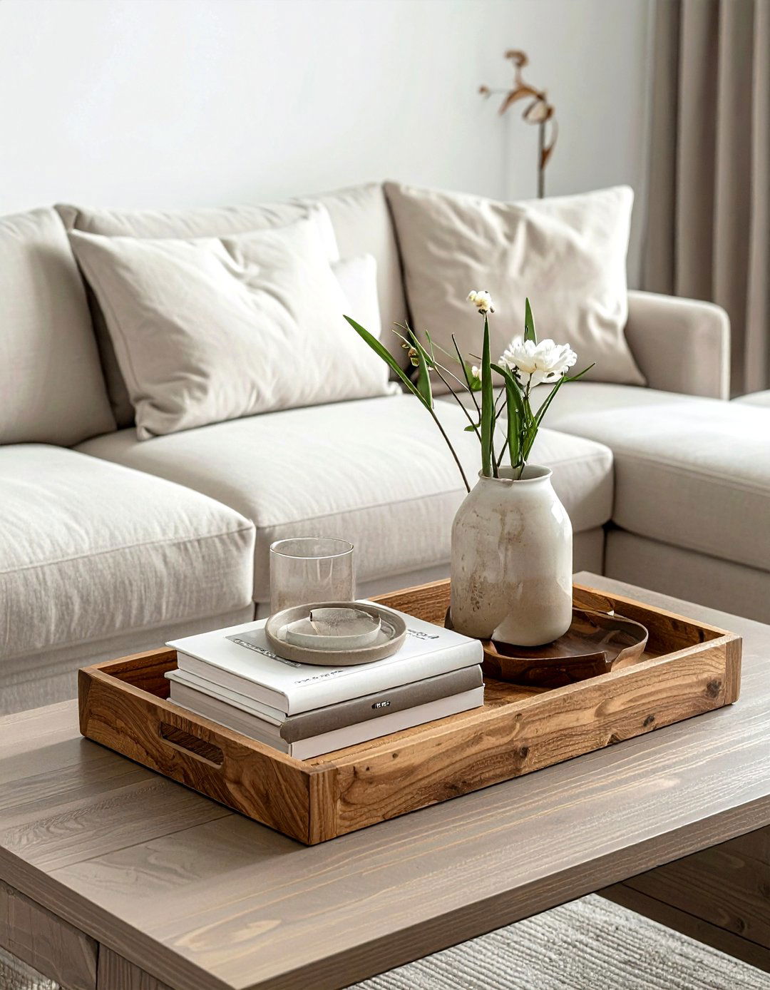 Nested Tray Set - 30 coffee table tray ideas
