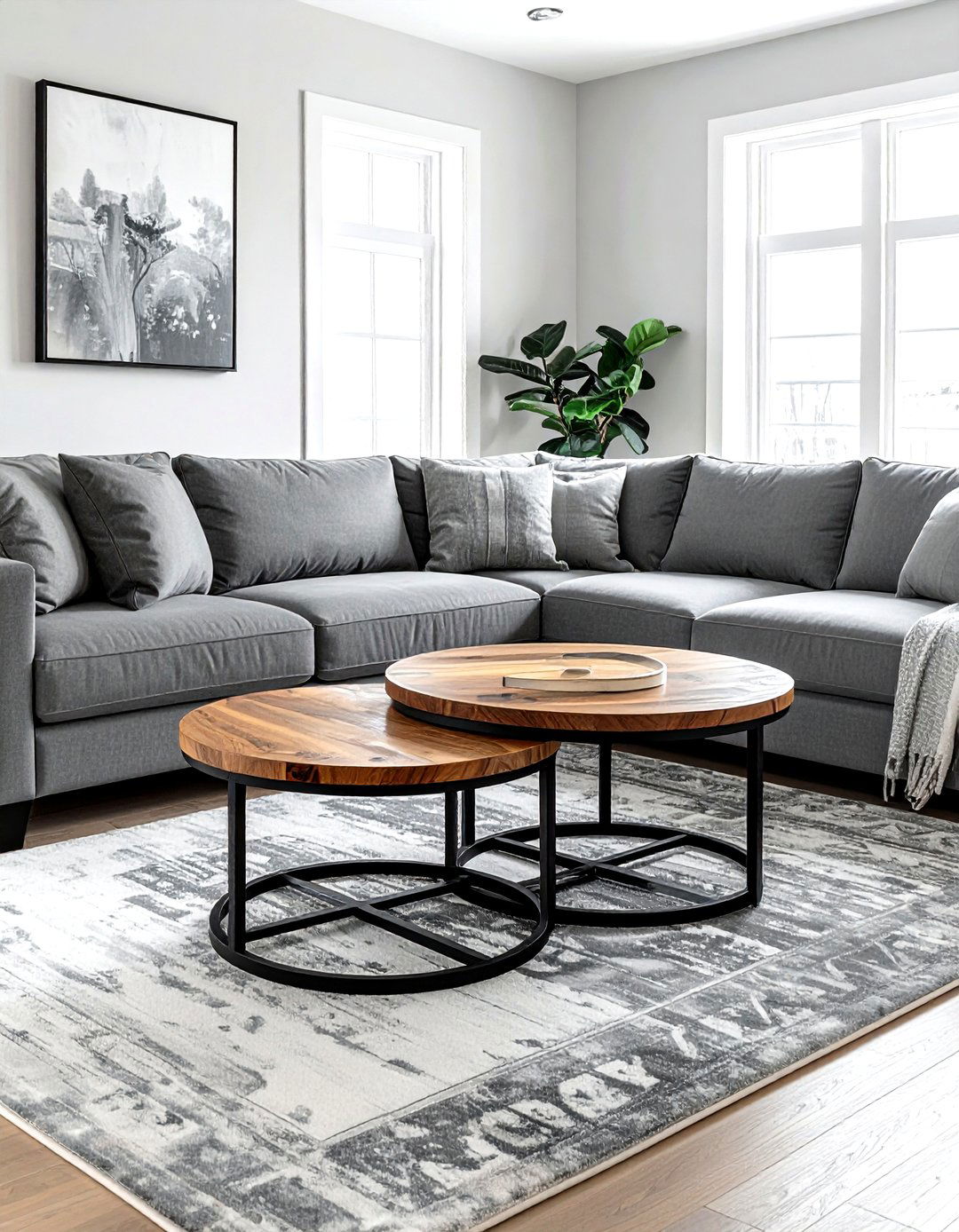 Nesting Coffee Table Living Room - 30 living room transitional furniture ideas