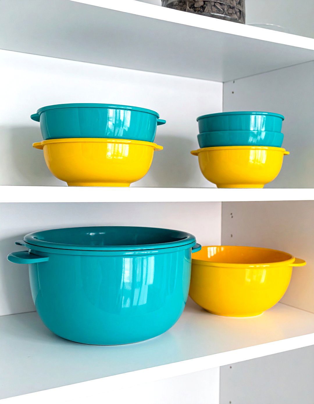 Nesting Mixing Bowl - 30 small kitchen organization ideas
