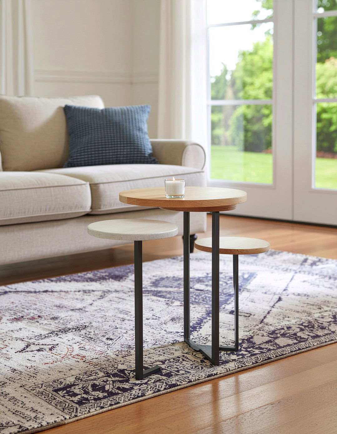 Nesting Side Tables - 30 living room end table ideas