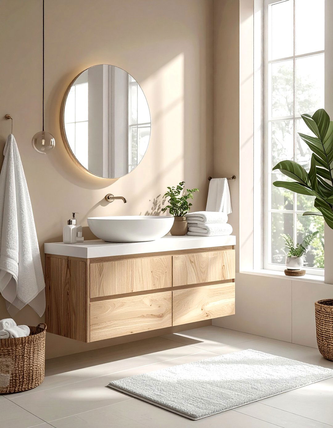 Neutral Bathroom Color Palette - 30 serene bathroom ideas