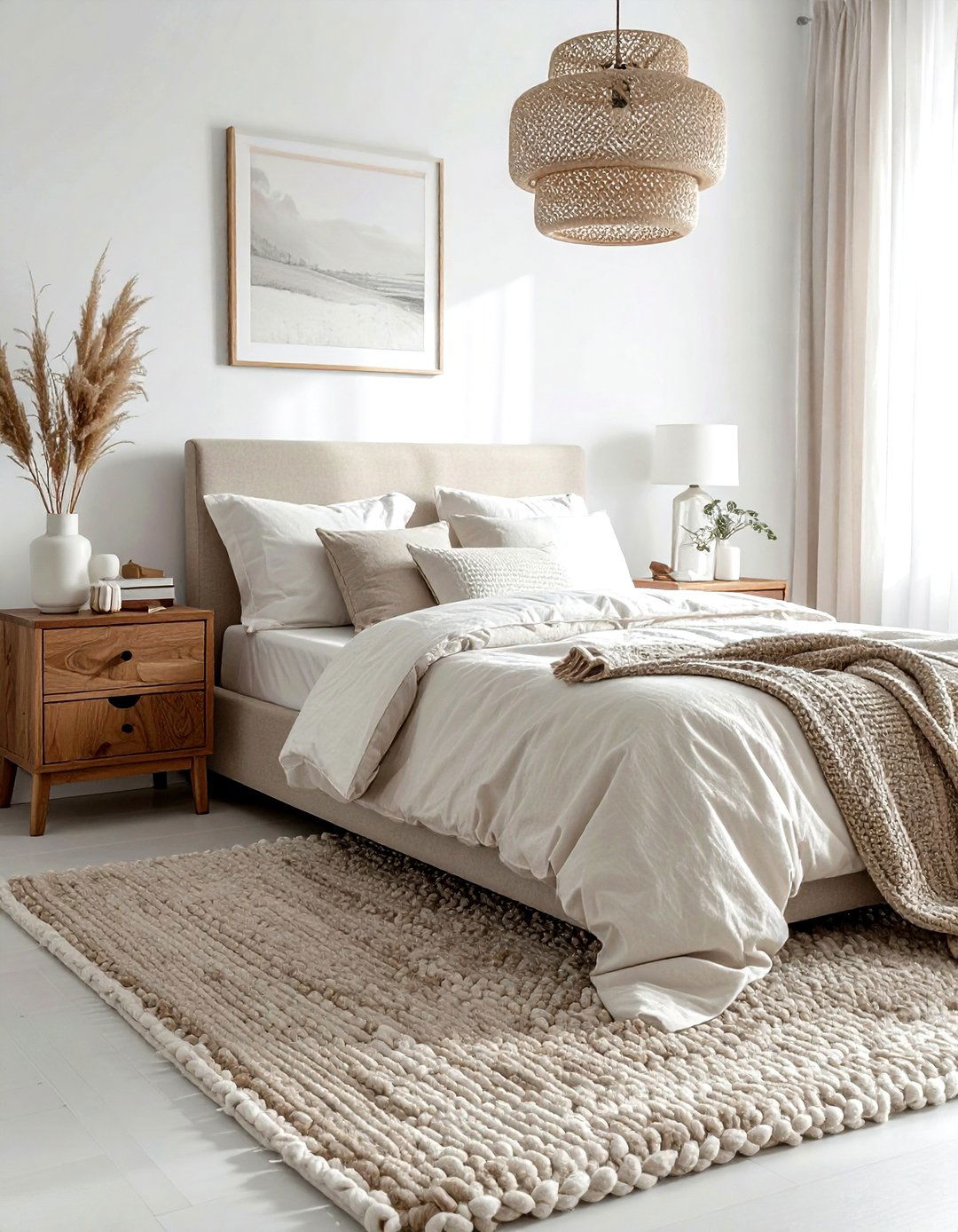 Neutral Bedroom - 30 cozy bedroom settings