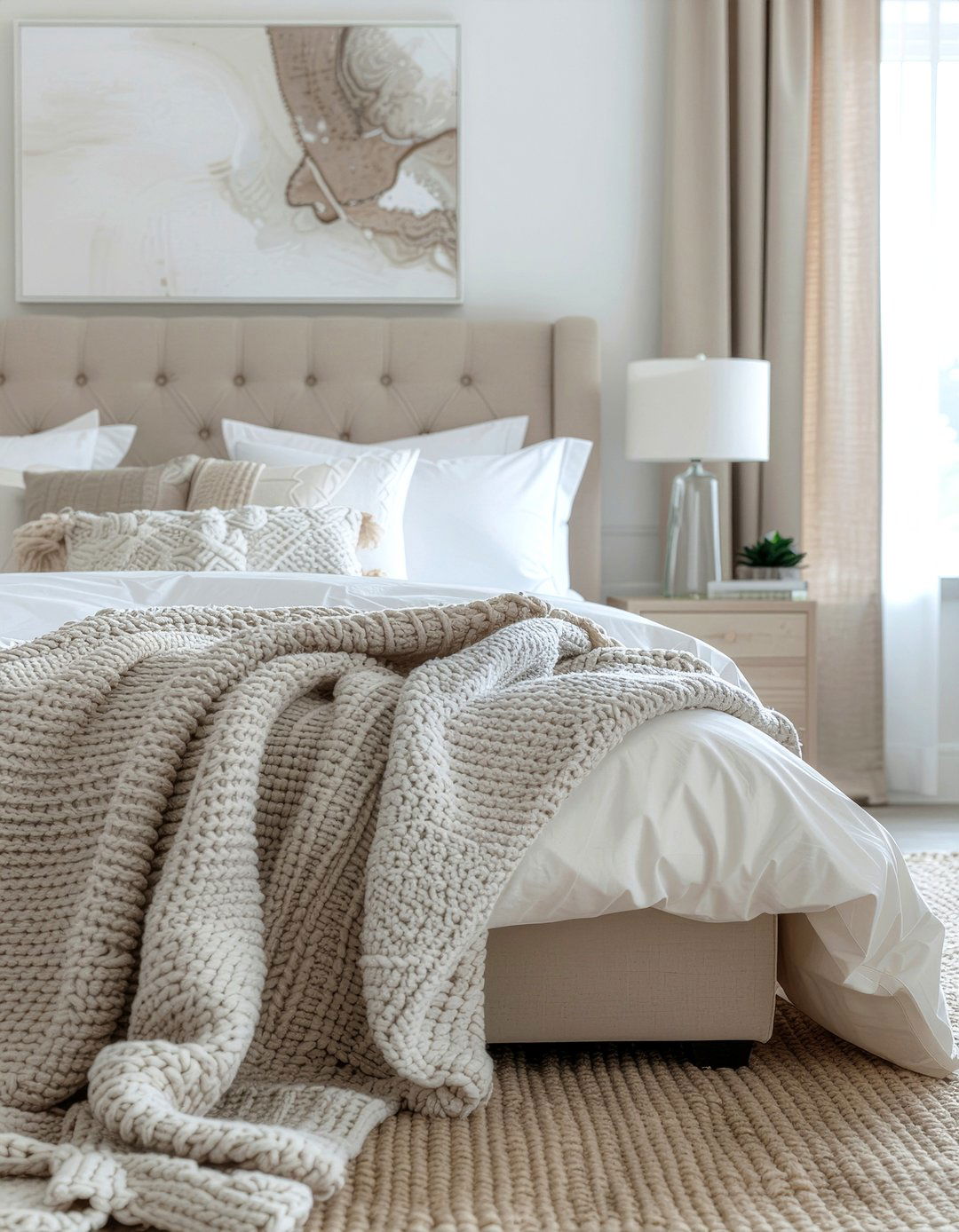 Neutral Bedroom Decor - 30 peaceful bedroom ideas