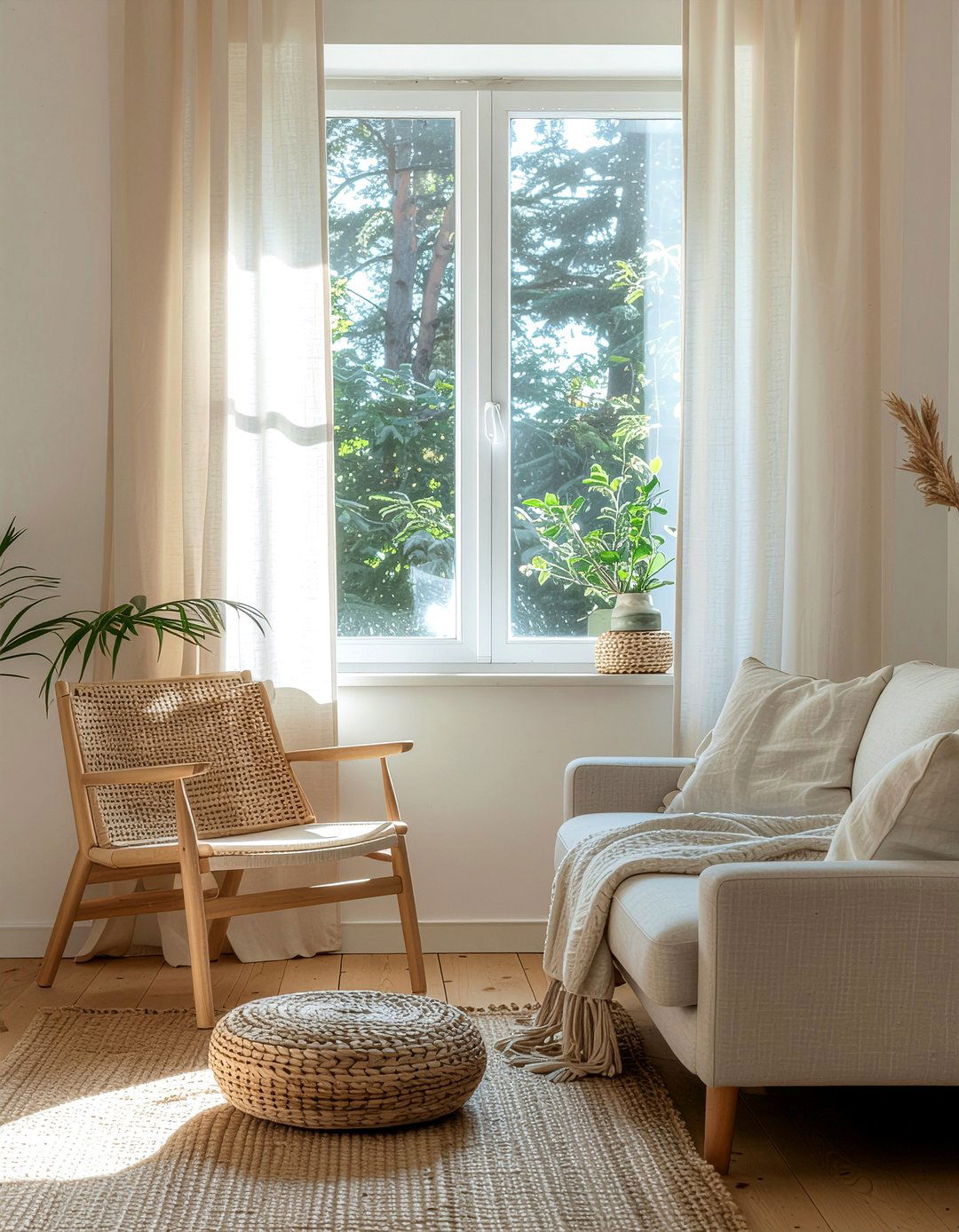 Neutral Beige Curtains Living Room - 30 living room drapes