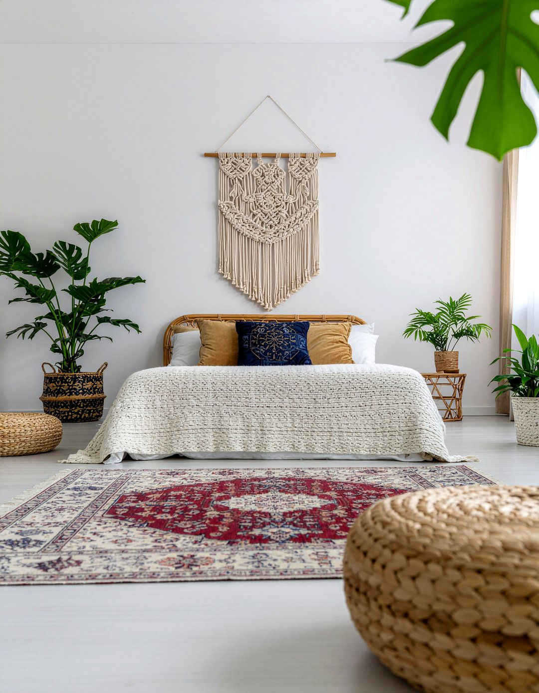 Neutral Bohemian Bedroom - 30 unisex bedroom ideas