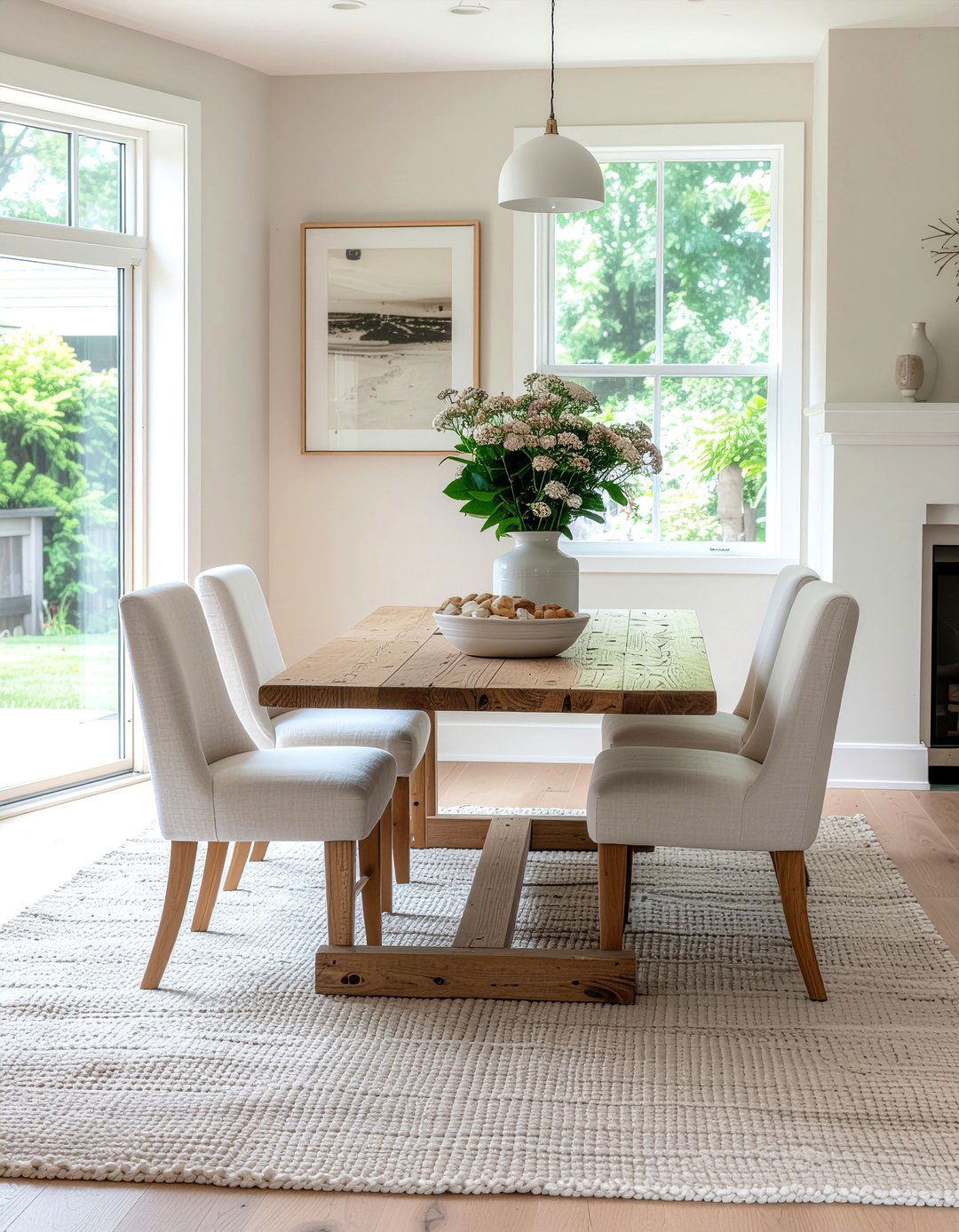 Neutral Color Dining - 30 effortless dining room ideas