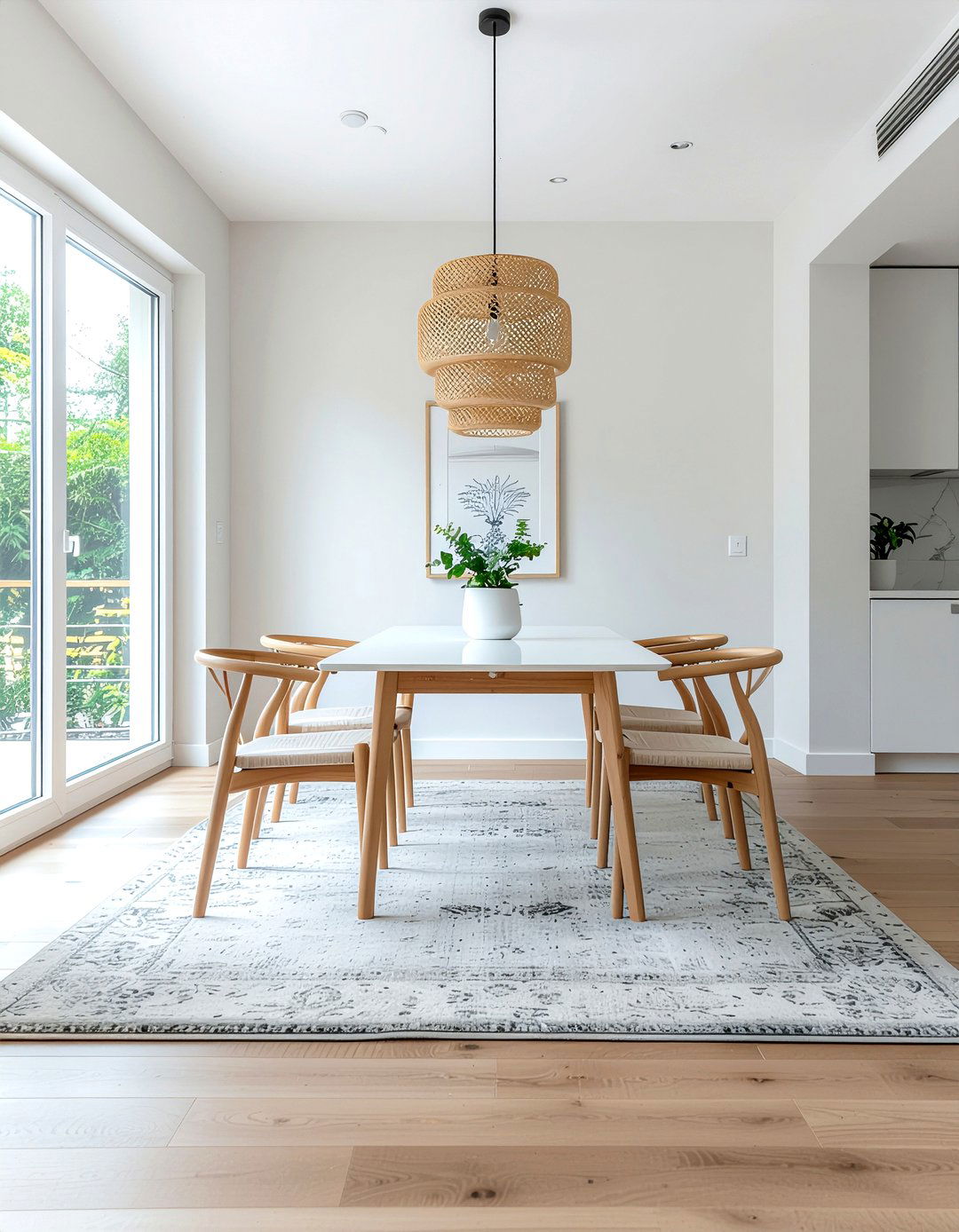 Neutral Color Palette - 30 affordable dining room ideas