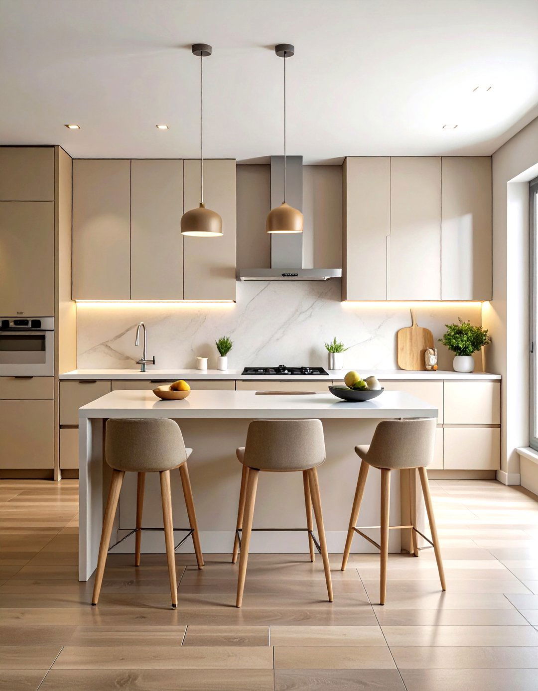 Neutral Color Palette - 30 timeless kitchen ideas