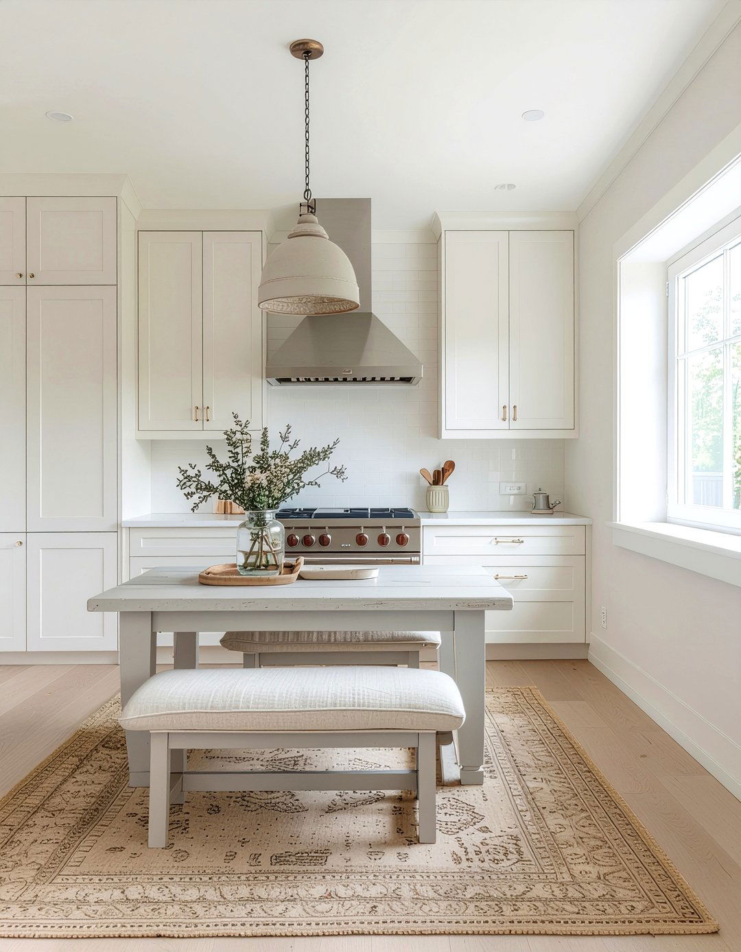 Neutral Color Palette - 30 kitchen nook ideas