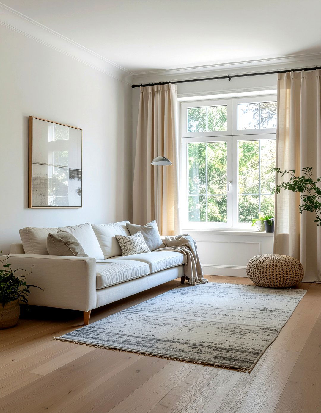 Neutral Color Palette - 30 large living room ideas