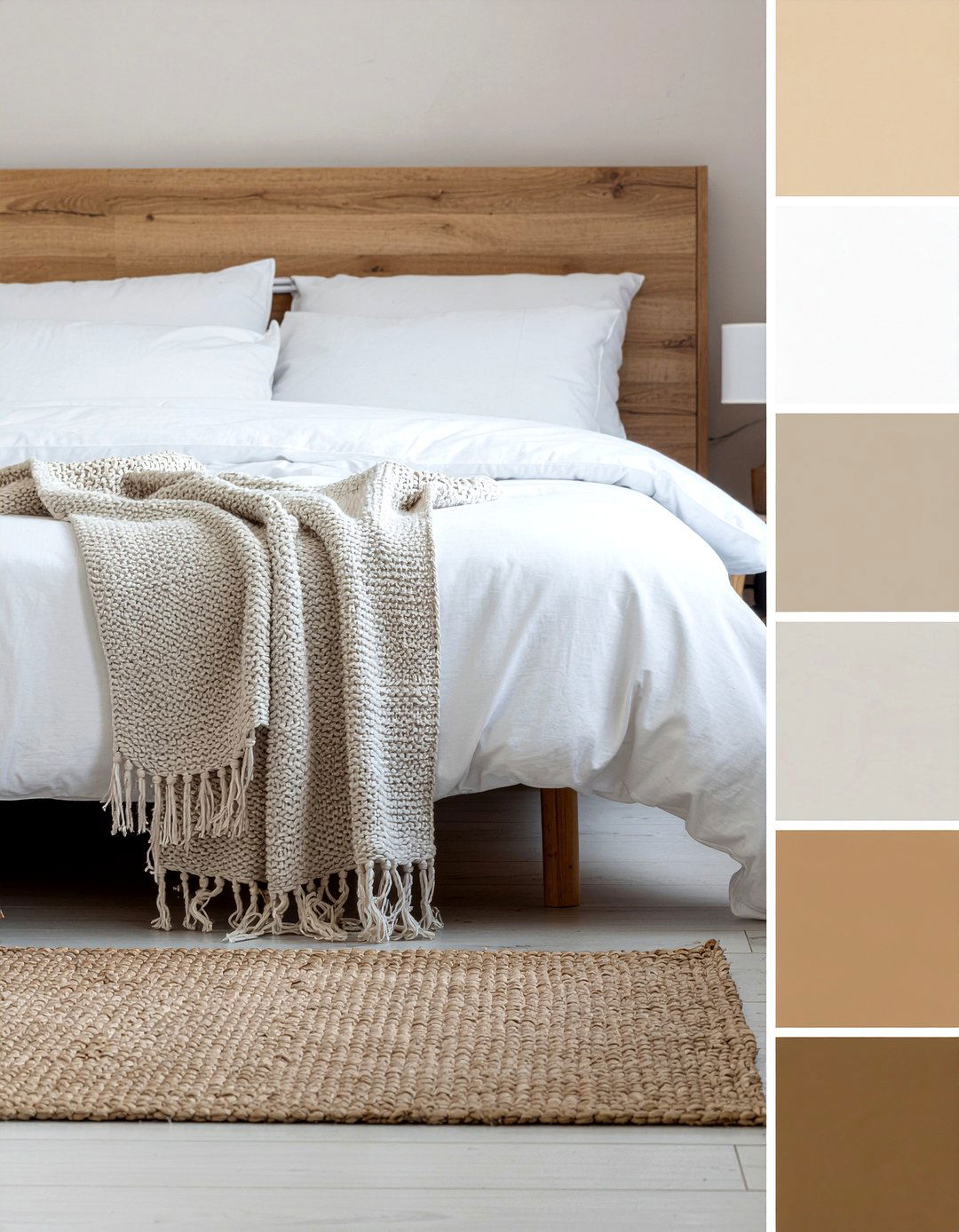 Neutral Color Palette Bedroom - 30 queen size bedroom ideas