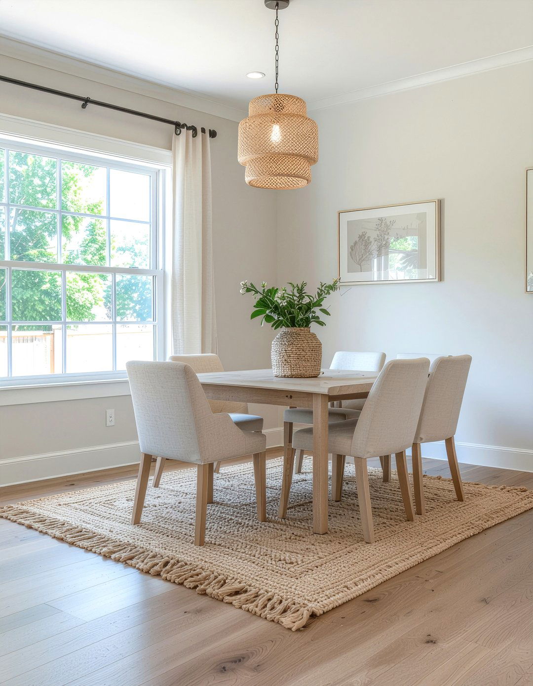 Neutral Color Palette Dining Room - 30 new build dining room ideas