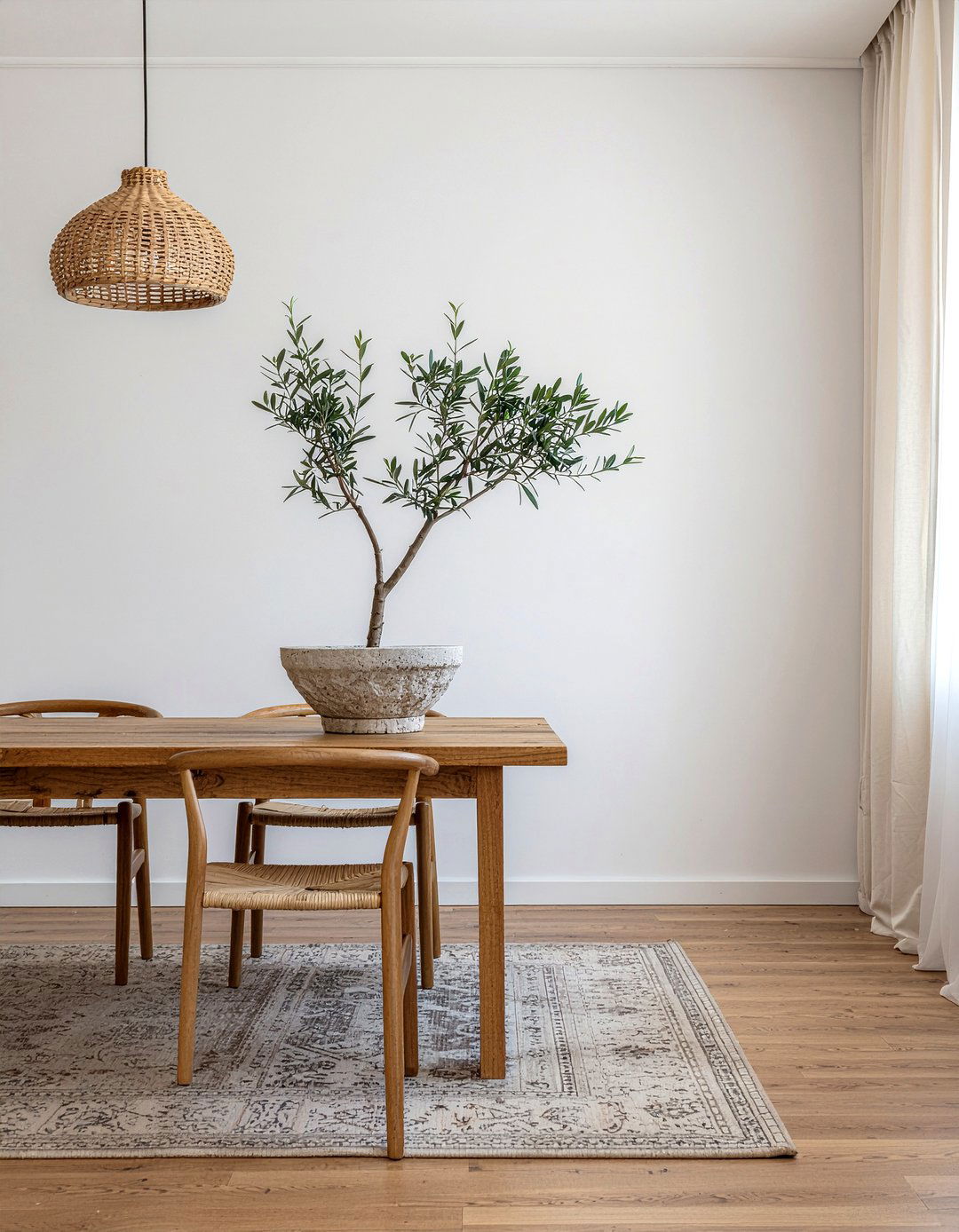Neutral Color Palette Olive Tree - 30 dining room olive tree ideas