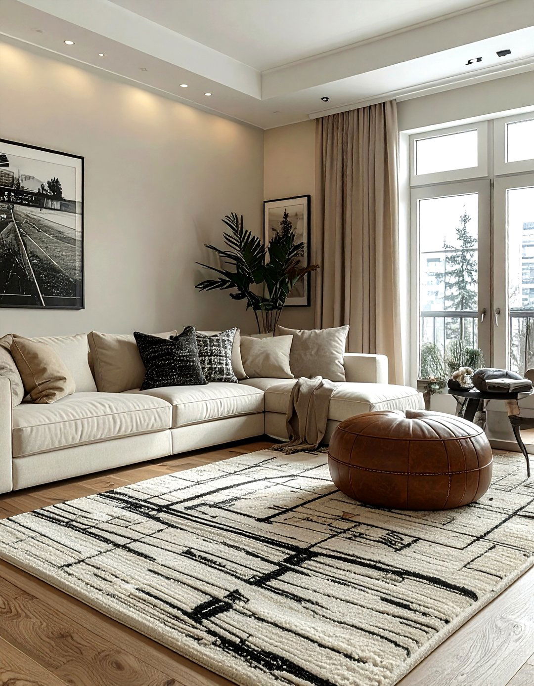 Neutral Color Sports Living Room - 30 sports themed living room ideas