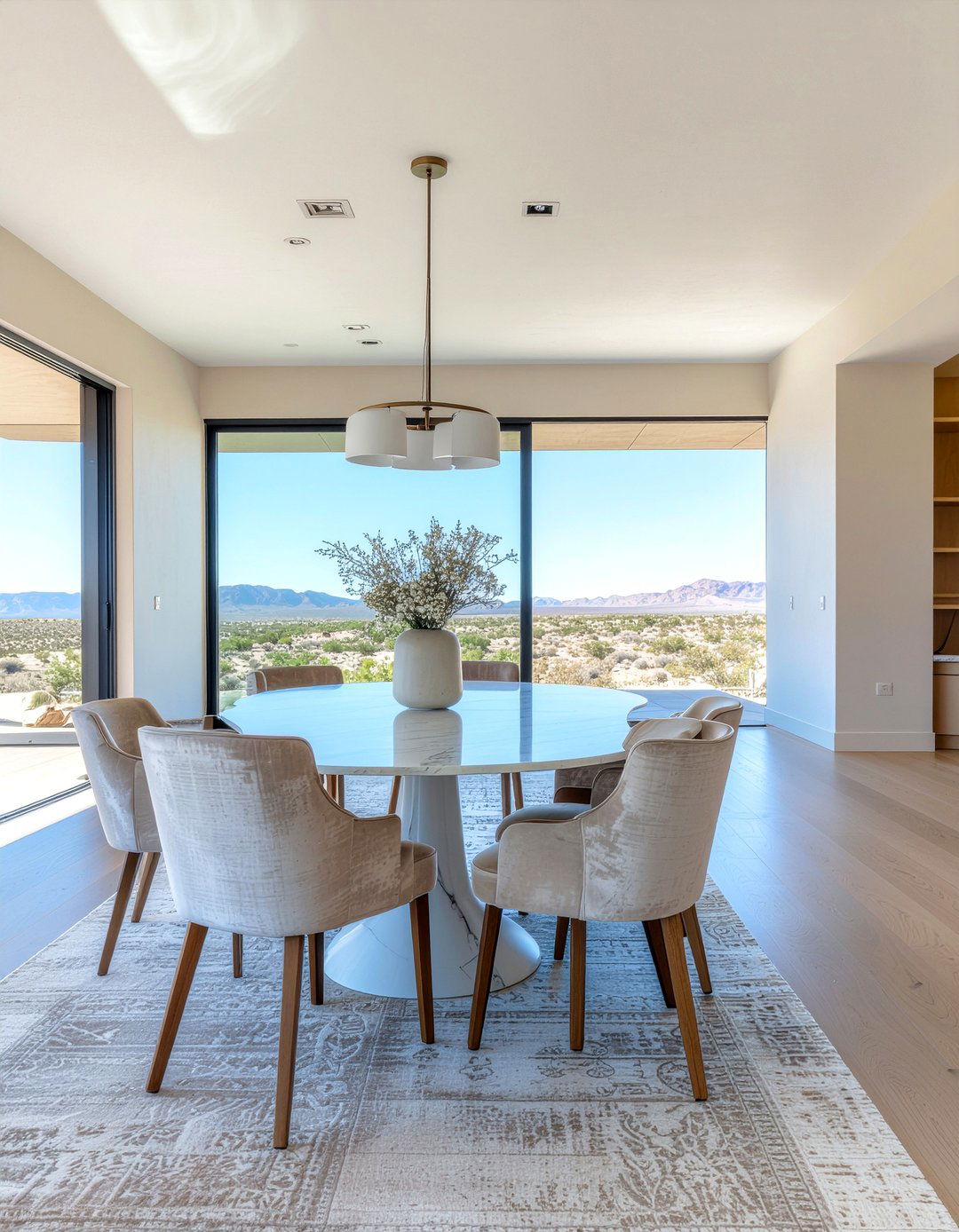 Neutral Desert Dining Room - 30 desert dining room ideas