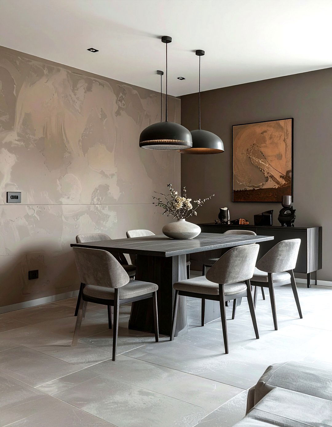 Neutral Dining Room - 30 dining room warm settings