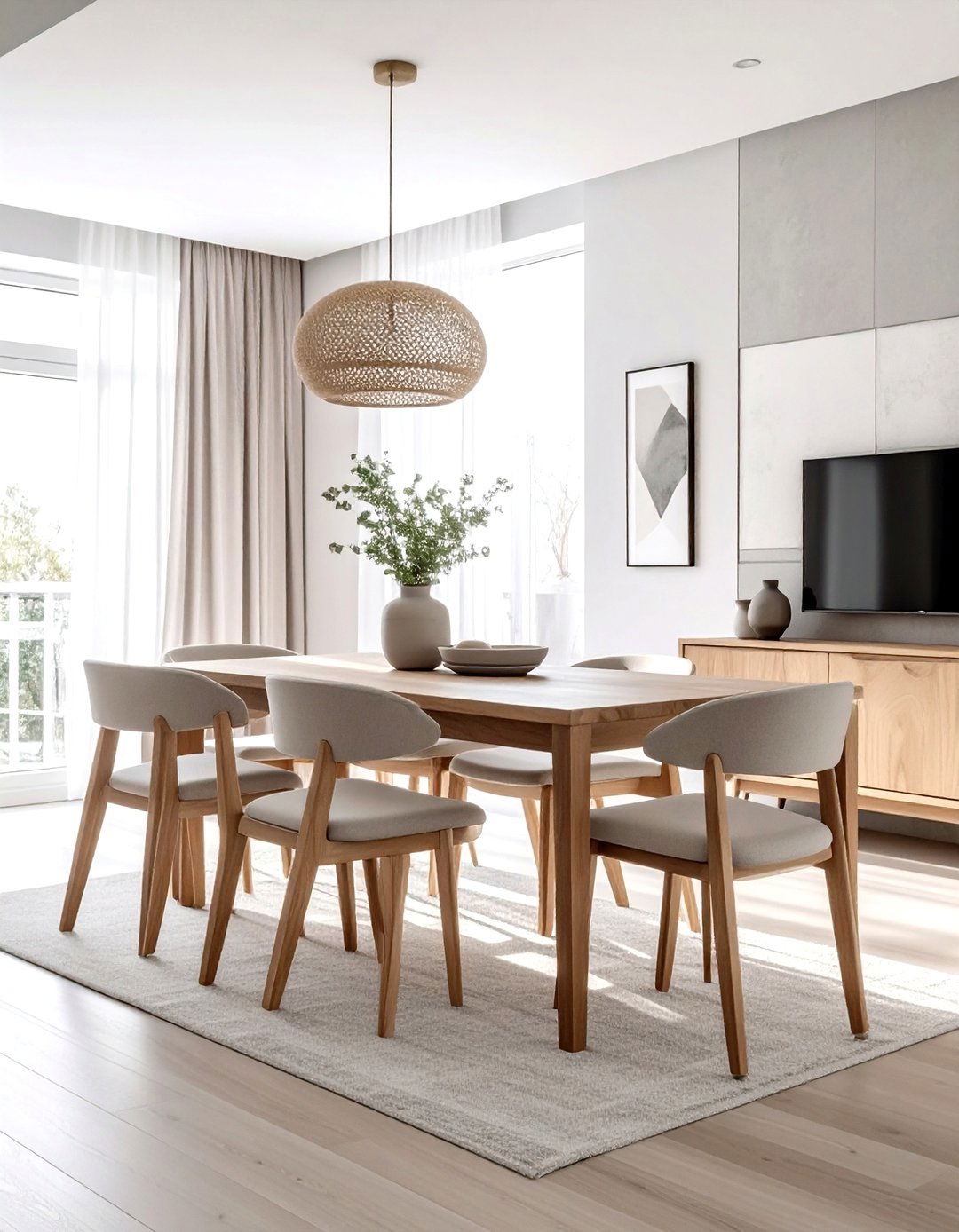 Neutral Dining Room - 30 popular dining room ideas