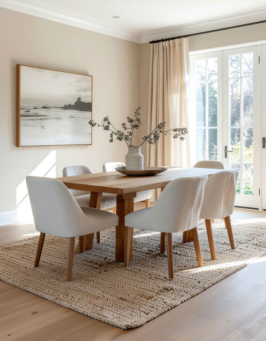 Neutral Dining Room - 30 British dining room ideas