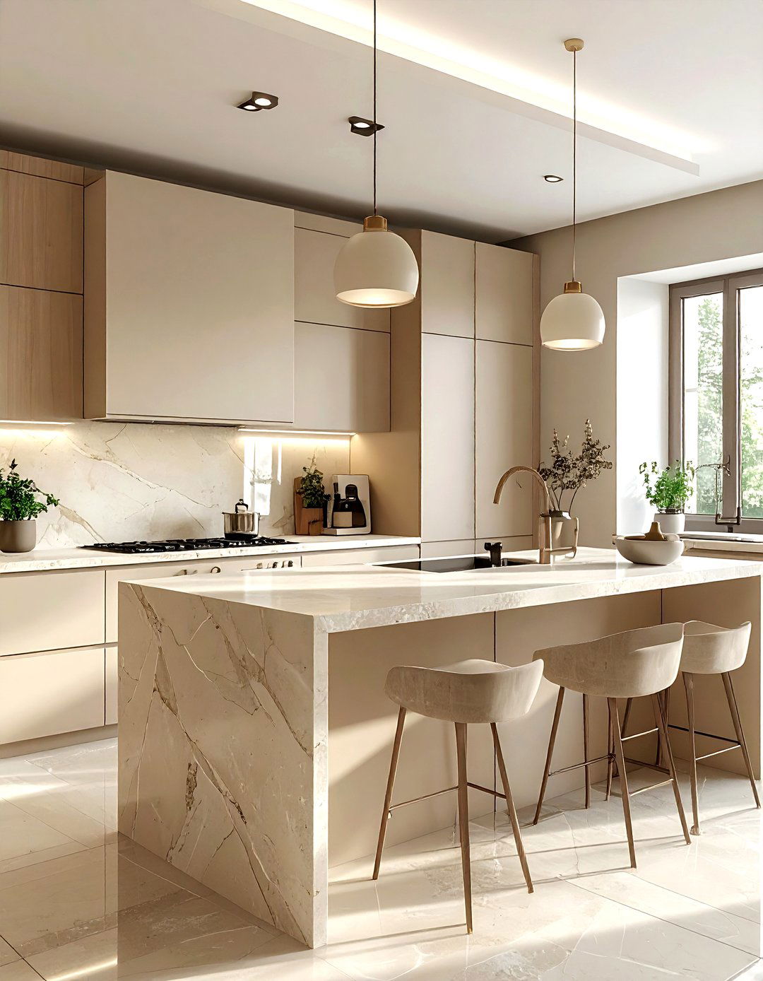 Neutral Italian Kitchen - 30 Italian kitchen ideas