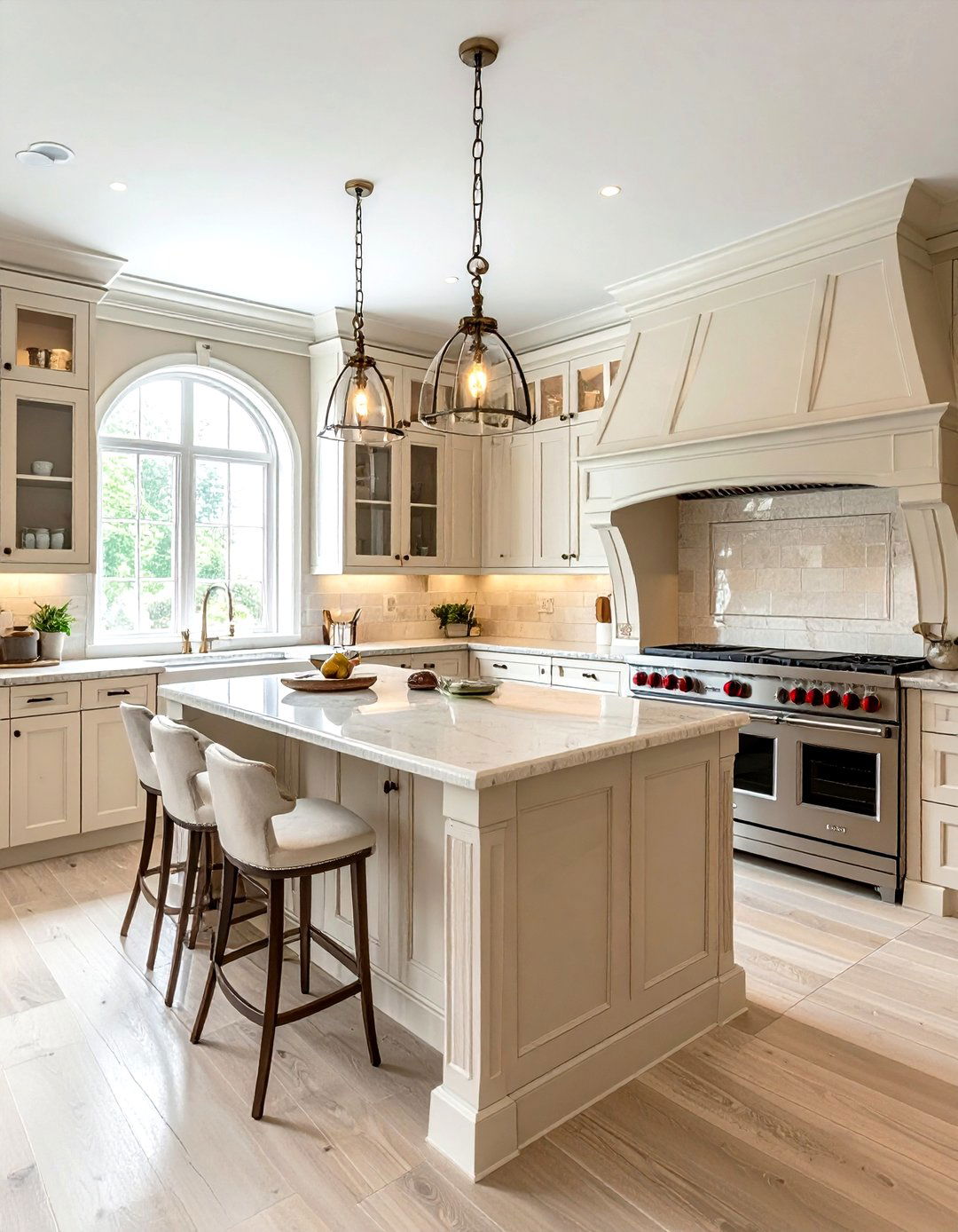 Neutral Kitchen Color Palette - 30 traditional kitchen ideas