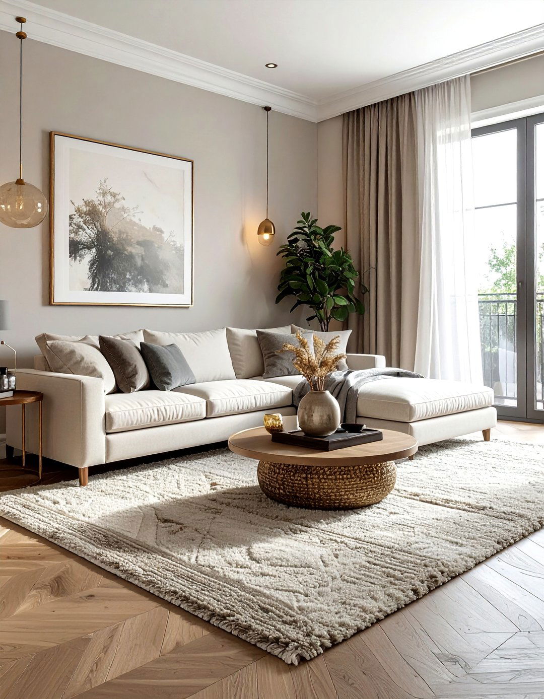 Neutral Living Room - 30 living room ideas