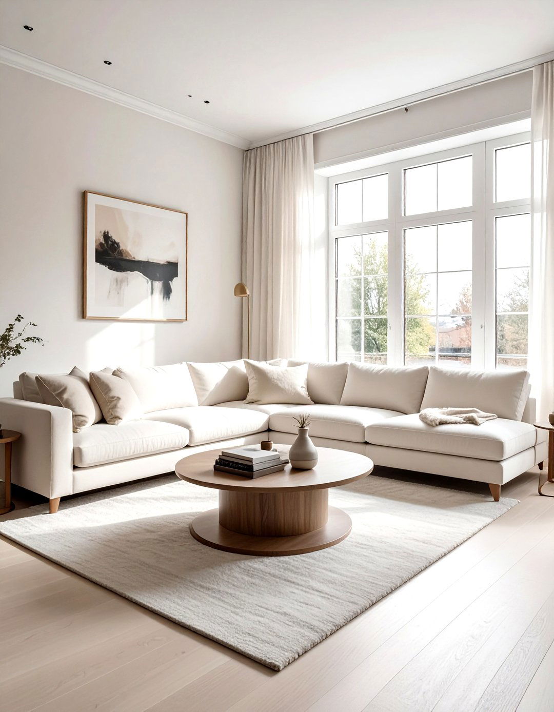 Neutral Living Room - 30 living room photography ideas