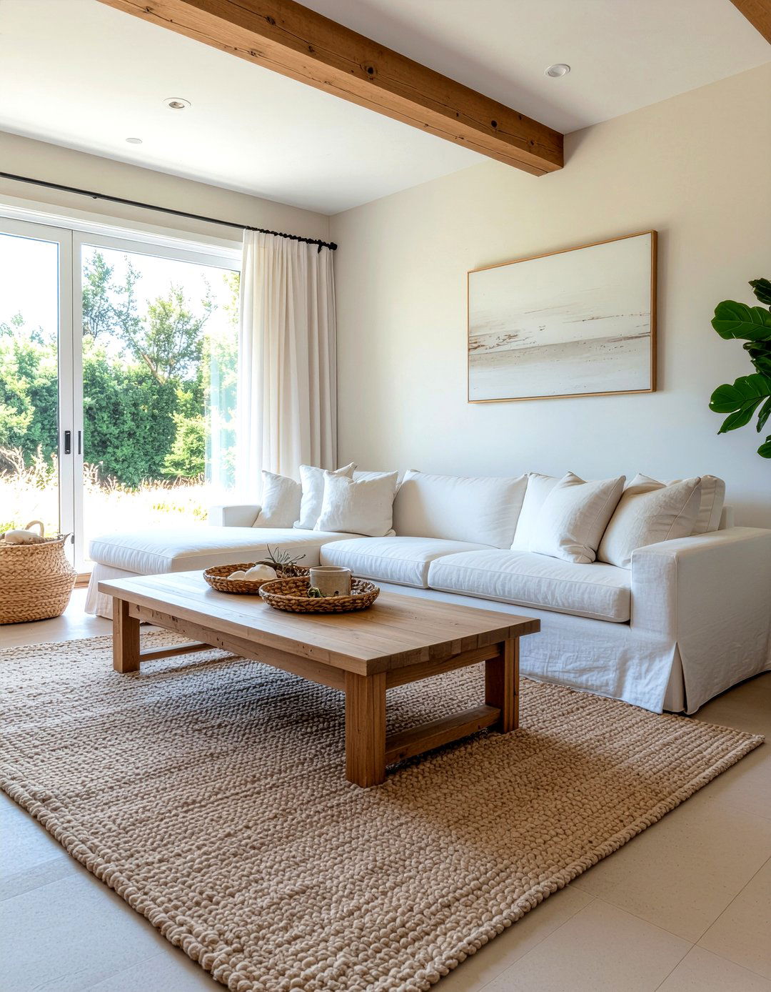 Neutral Living Room - 30 effortless decor ideas