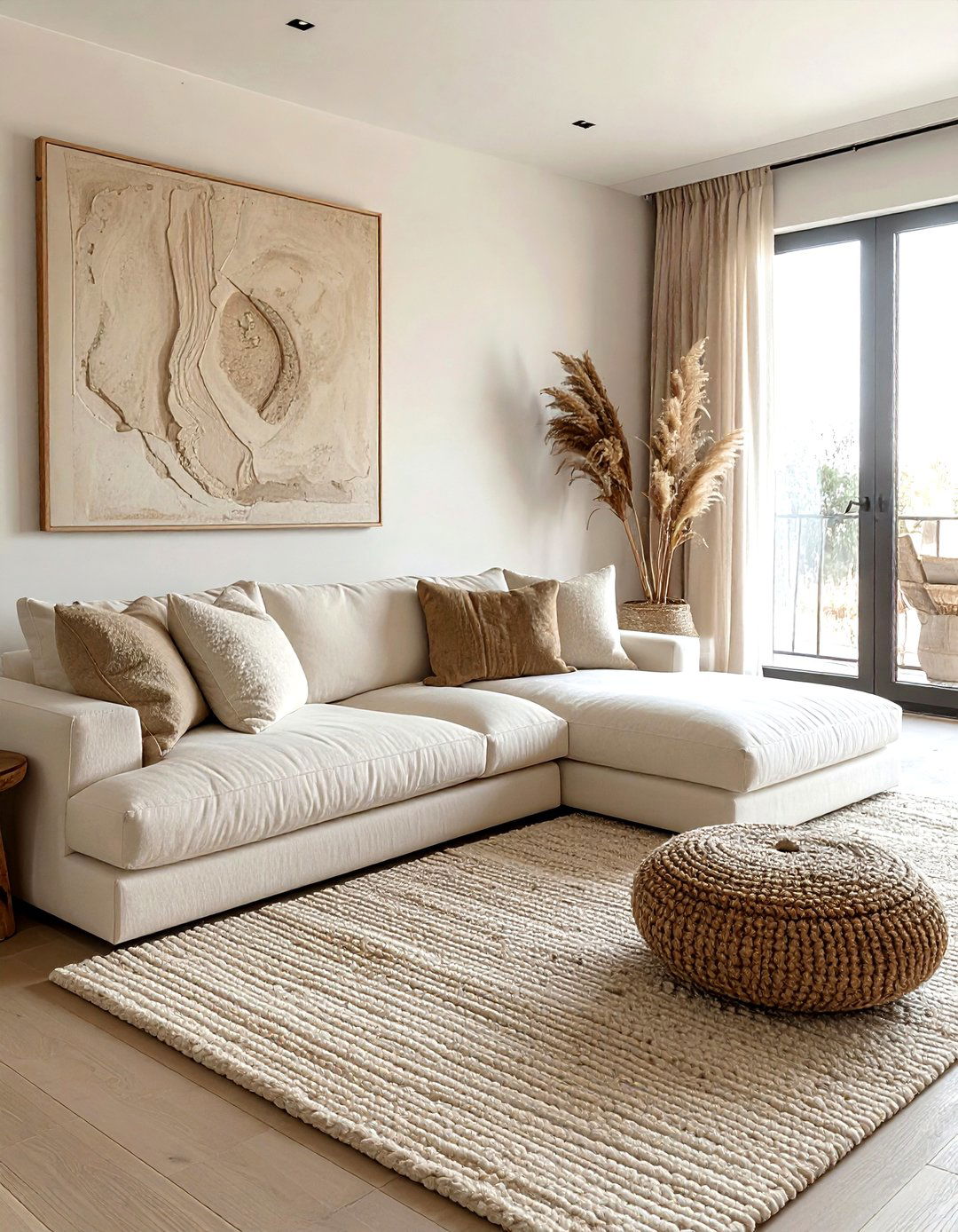 Neutral Living Room Ceramic Sconce - 30 living room sconce ideas