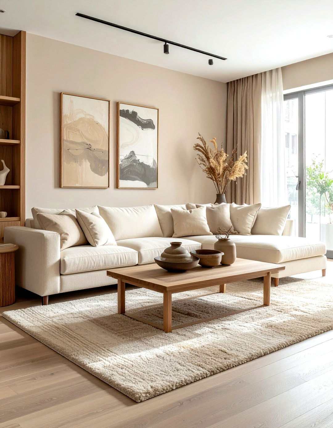 Neutral Living Room Color Palette - 30 modern traditional decor ideas