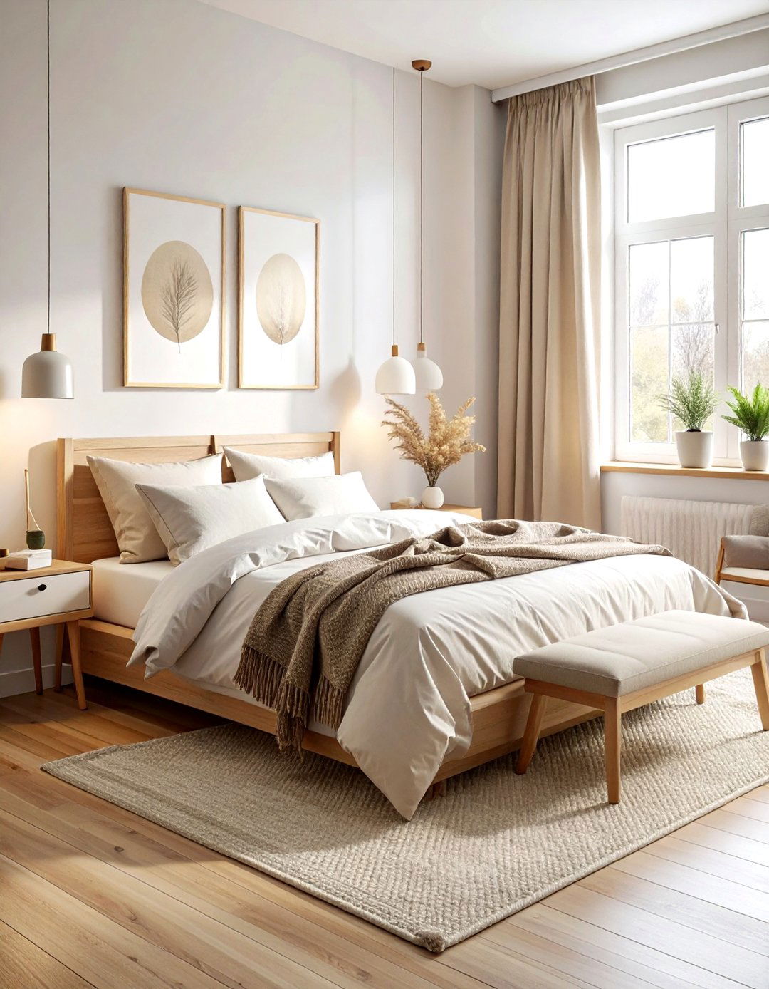 Neutral Minimalist Bedroom - 30 minimalist bedroom ideas