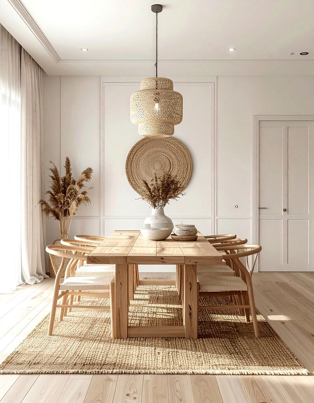 Neutral Palette Dining - 30 Indonesian dining room ideas