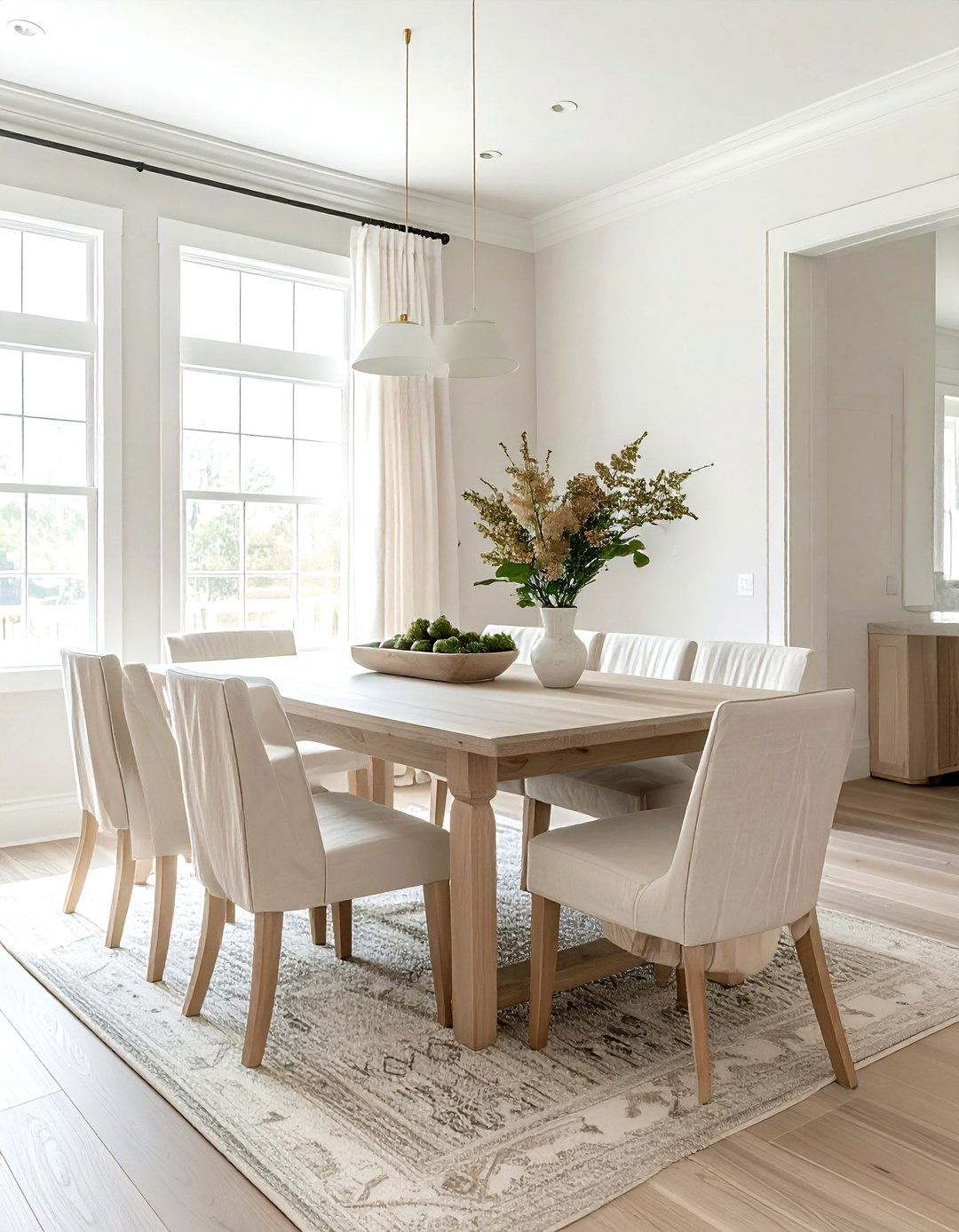 Neutral Southern Dining Room - 30 Charleston dining room ideas