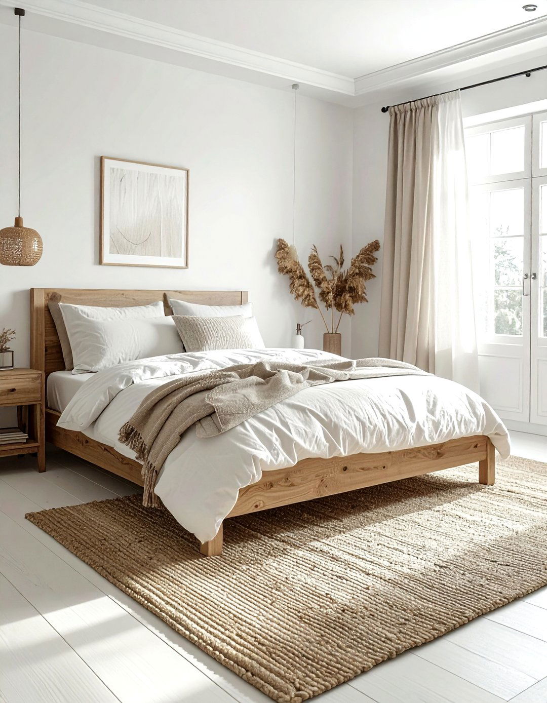 Neutral Square Bedroom - 30 square bedroom ideas