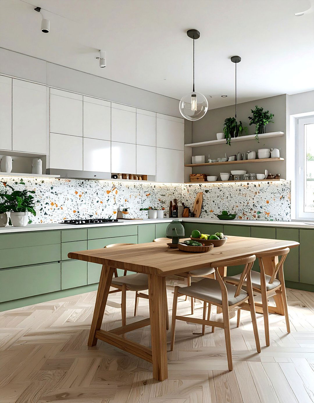 Neutral Terrazzo Pattern - 30 subtle wallpaper ideas