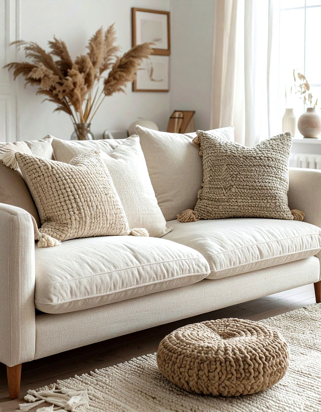 Neutral Throw Pillows - 30 TJ Maxx decor ideas