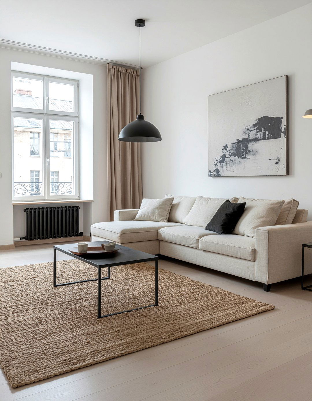 Neutral Tone Living Room - 30 warehouse living room ideas