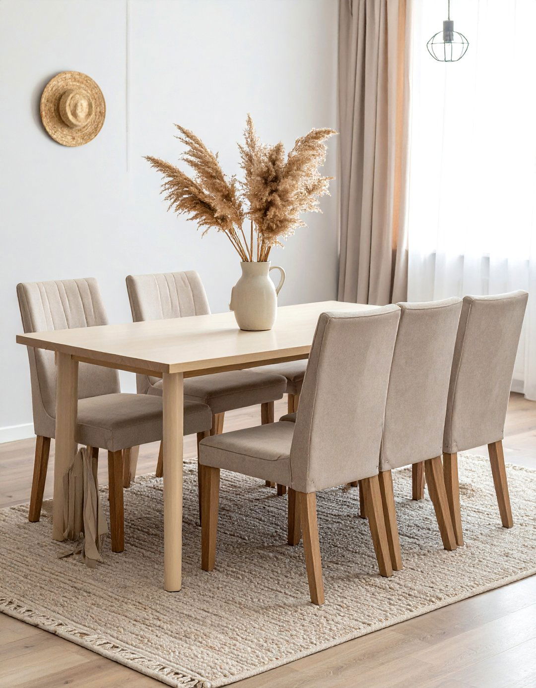 Neutral Toned Dining Space - 30 achievable dining room ideas