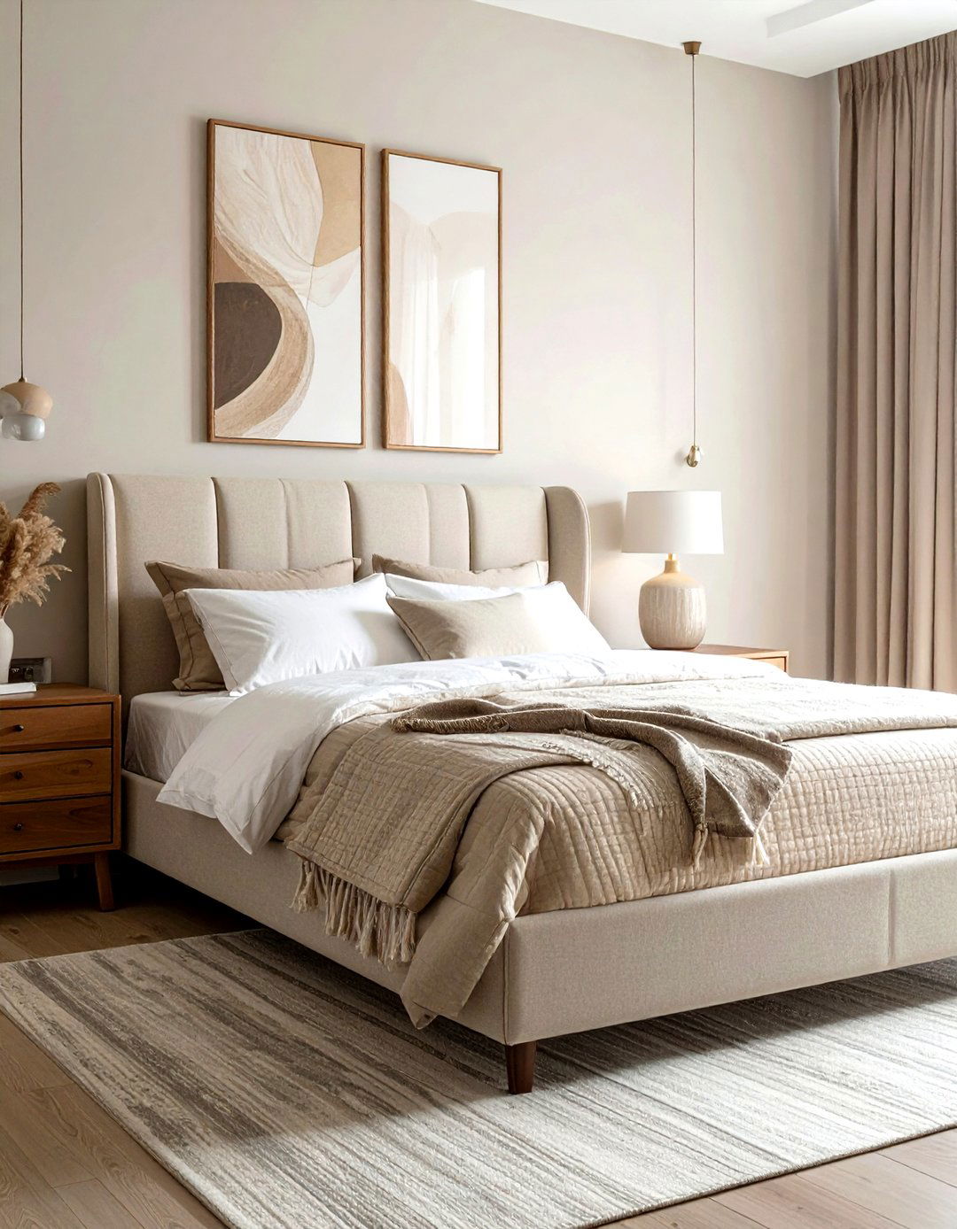 Neutral bedroom - 30 clean decor ideas