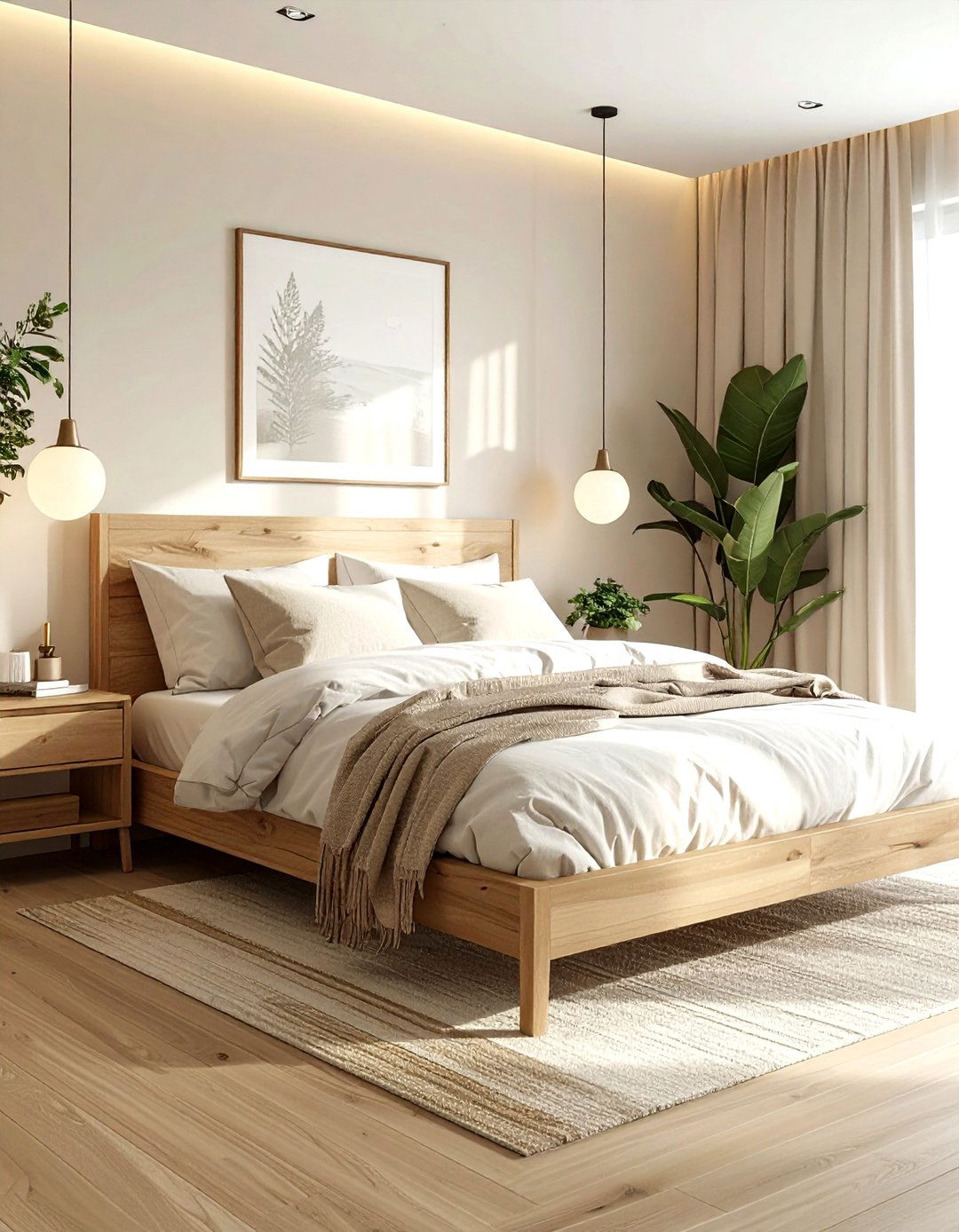 Neutral bedroom - 30 teen room decor ideas