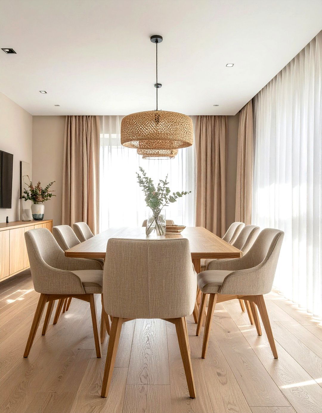 Neutral color dining room - 30 Tribeca dining room ideas