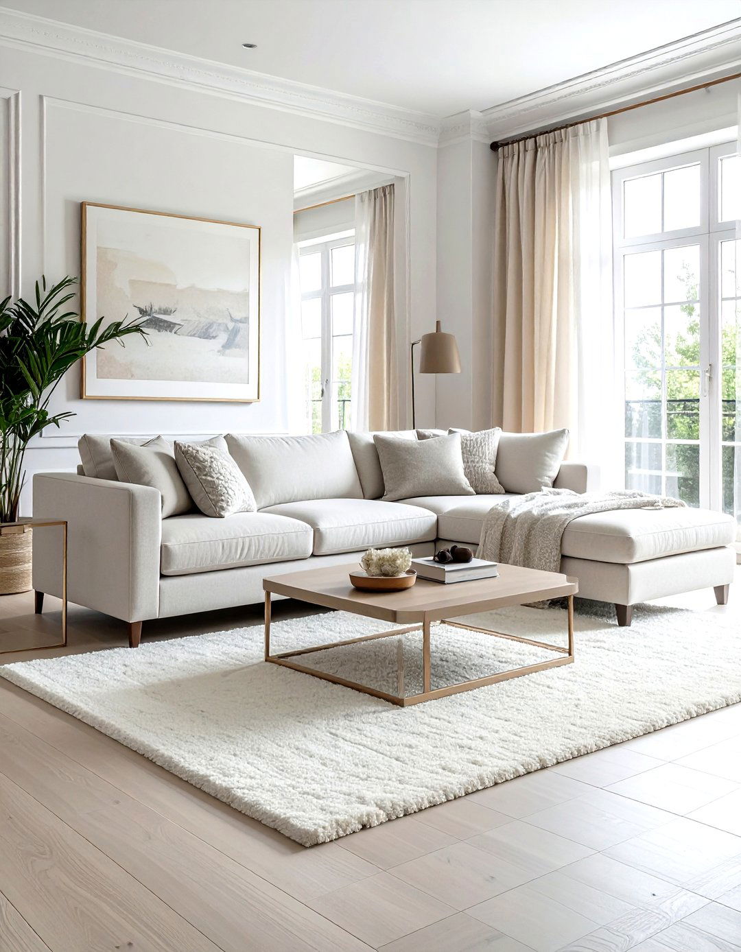 Neutral color living room - 30 high-end living room ideas