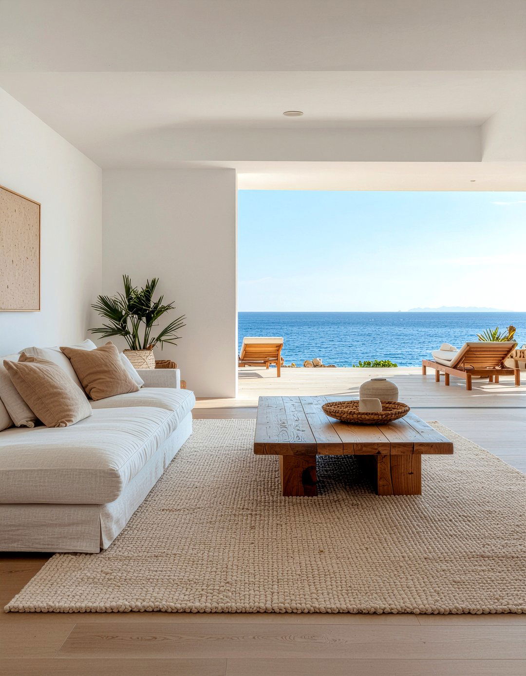 Neutral color palette - 30 new construction living room ideas