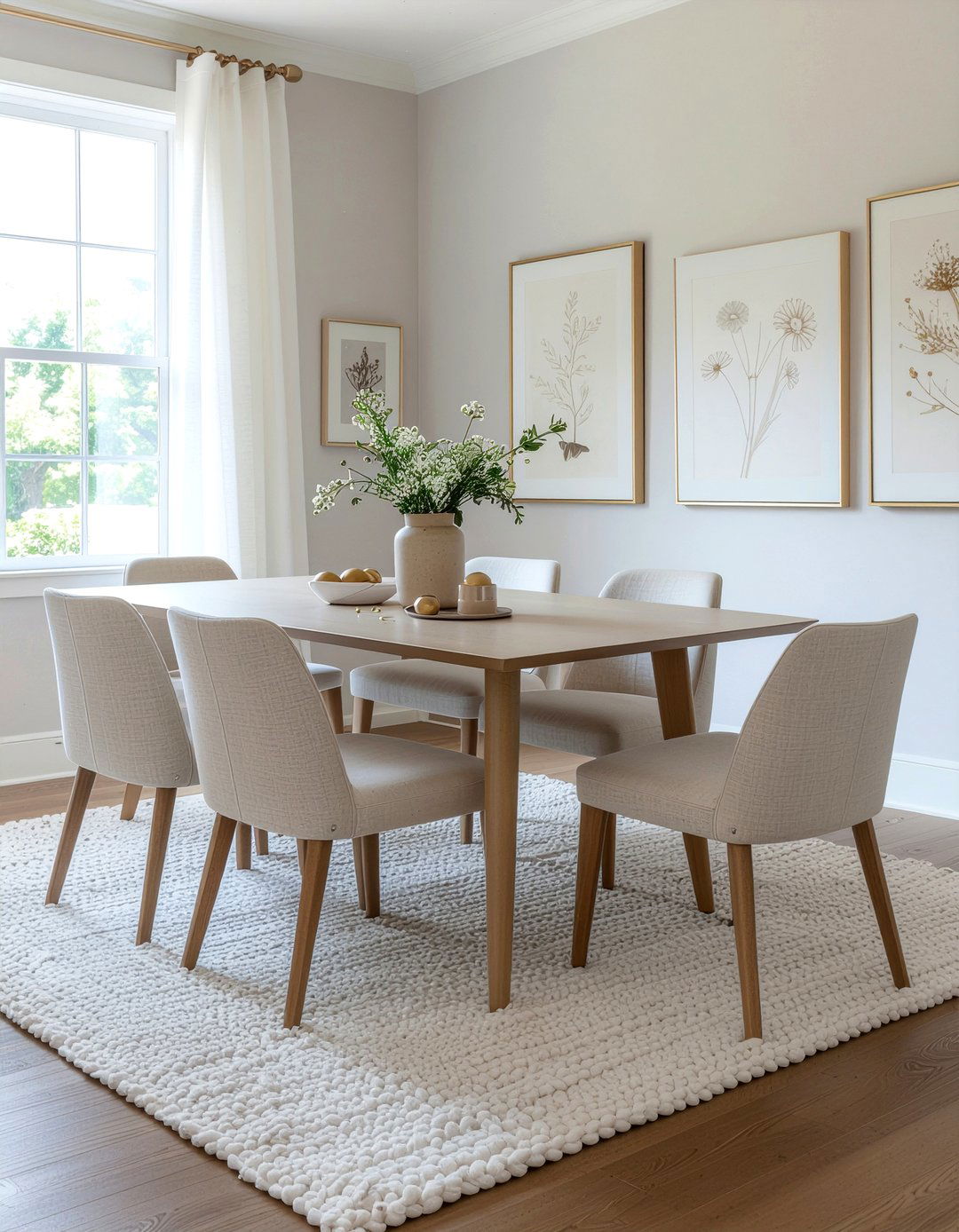 Neutral dining room - 30 must-see dining room ideas