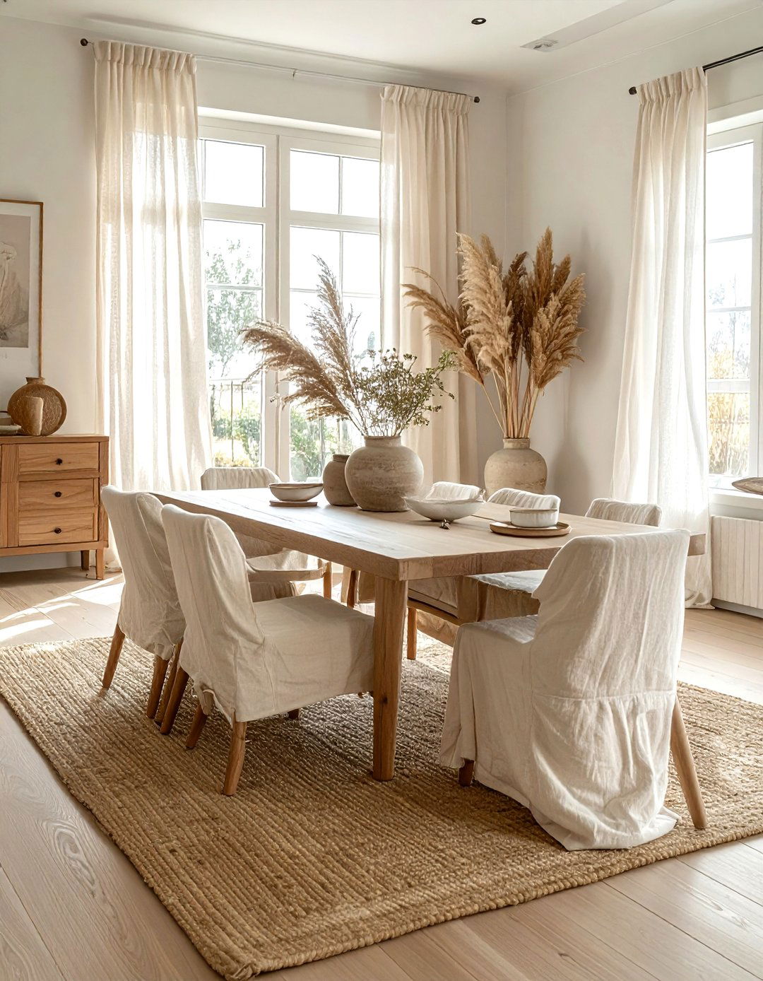 Neutral dining room - 30 casual dining room ideas