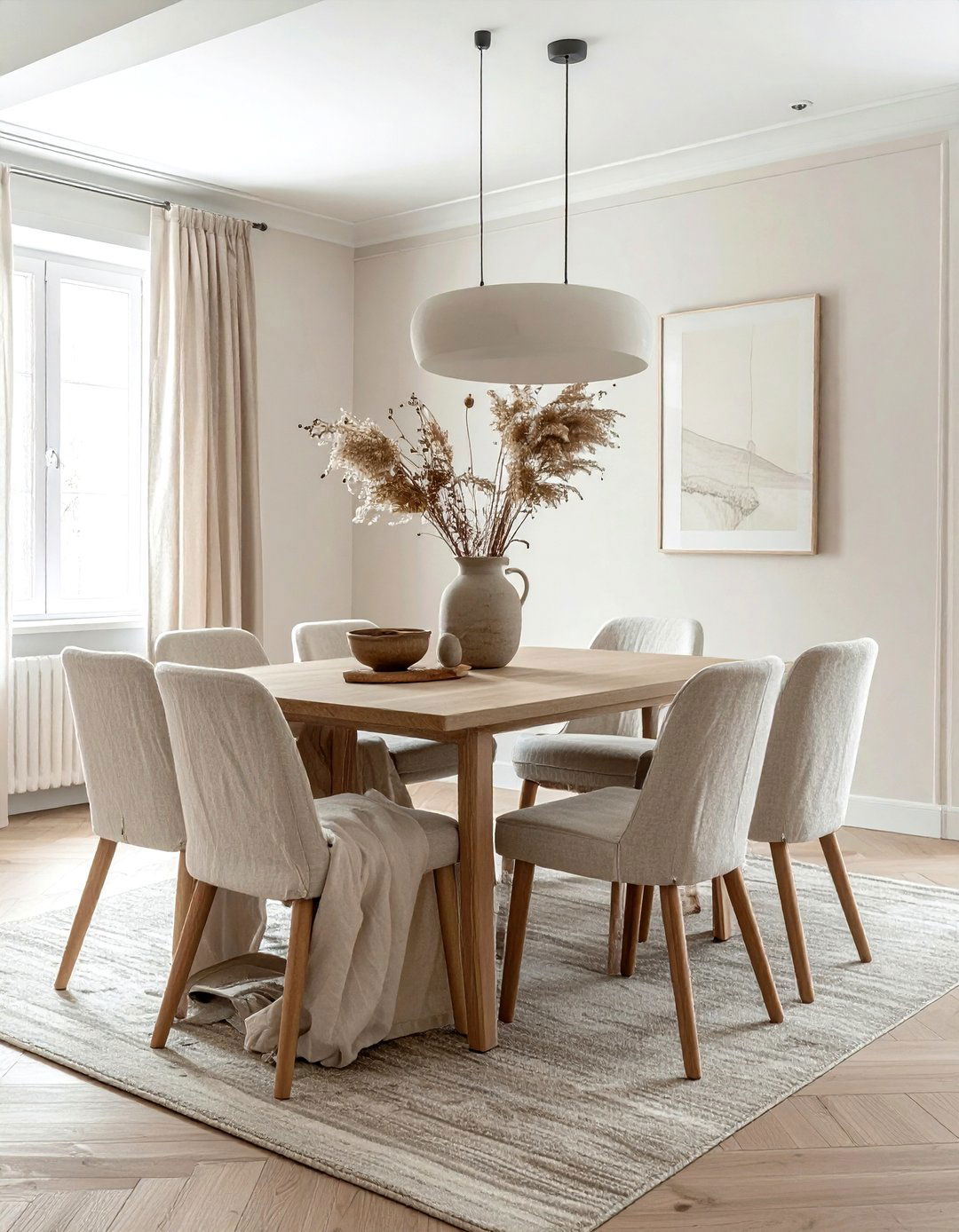 Neutral dining room decor - 30 classic dining room ideas
