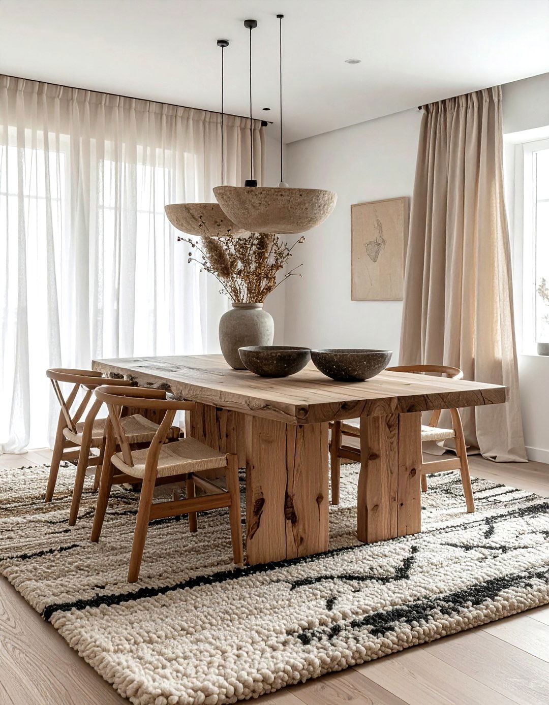 Neutral dining room decor - 30 Belgian dining room ideas