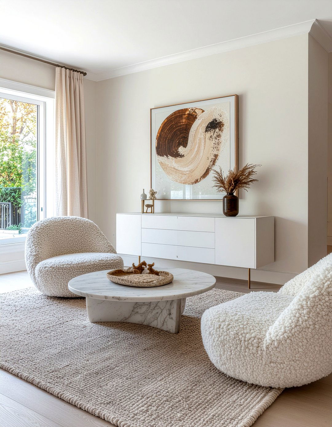 Neutral eclectic living room - 30 eclectic living room ideas