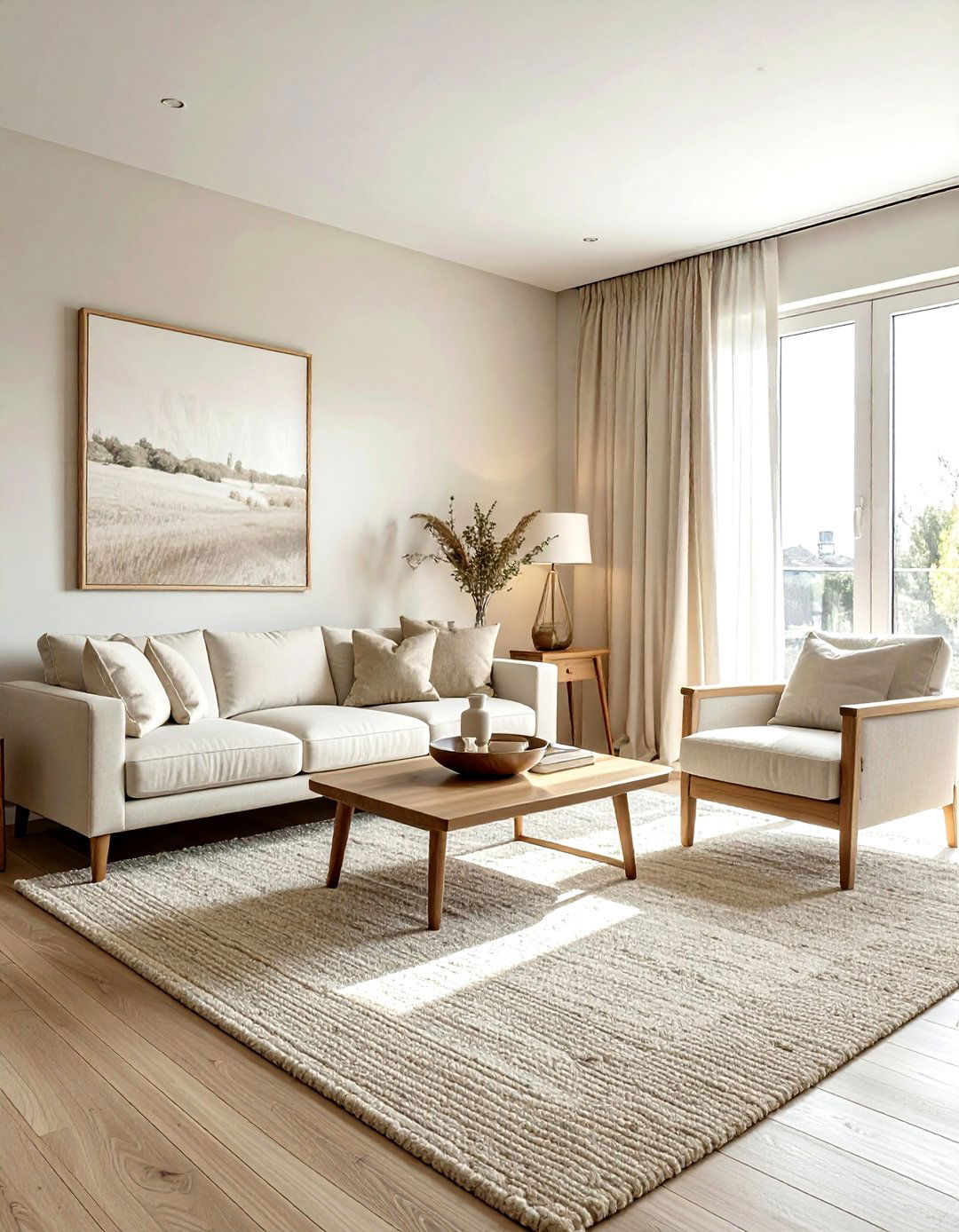 Neutral living room - 30 living room warm settings