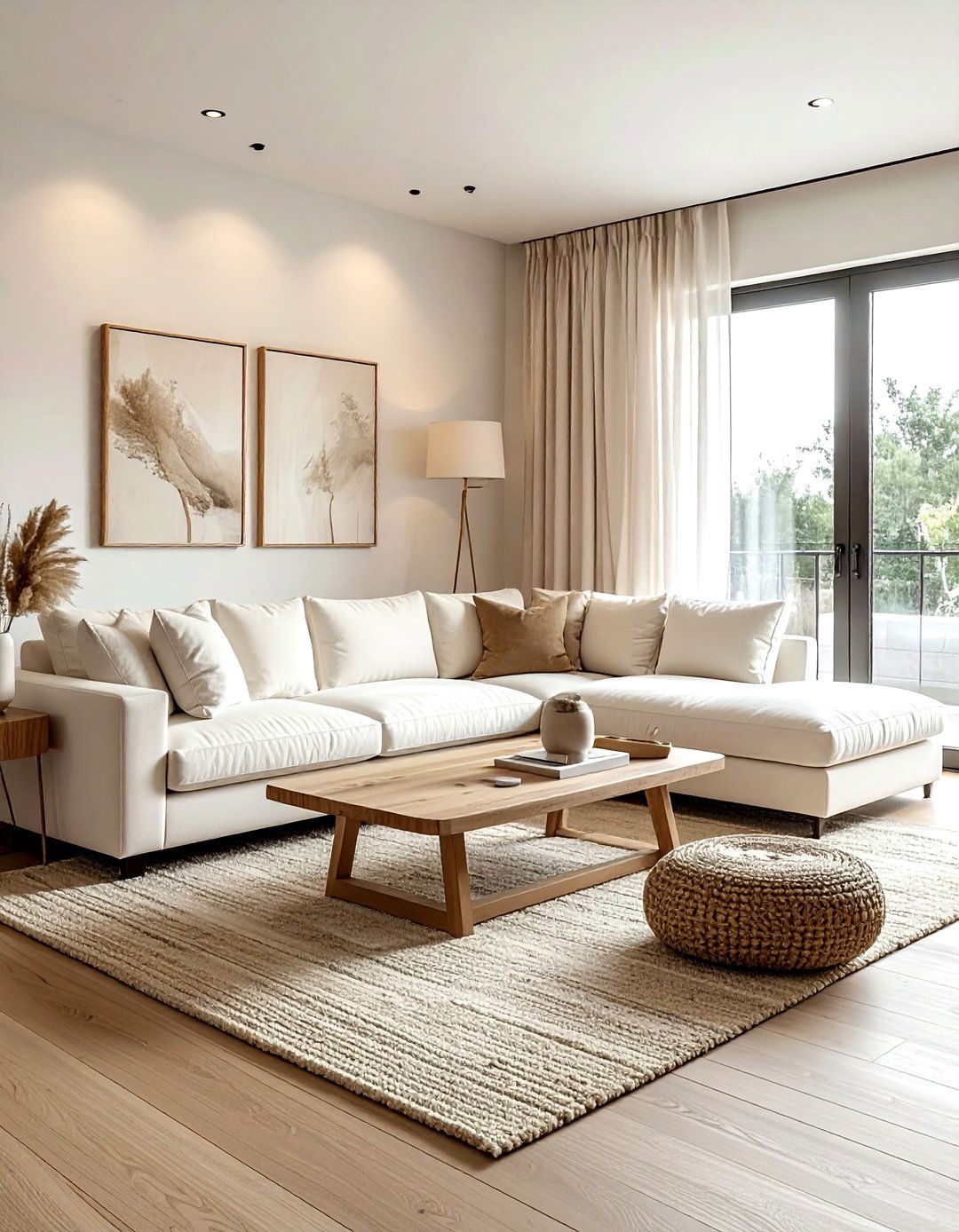 Neutral living room furniture - 30 new homeowner decor ideas