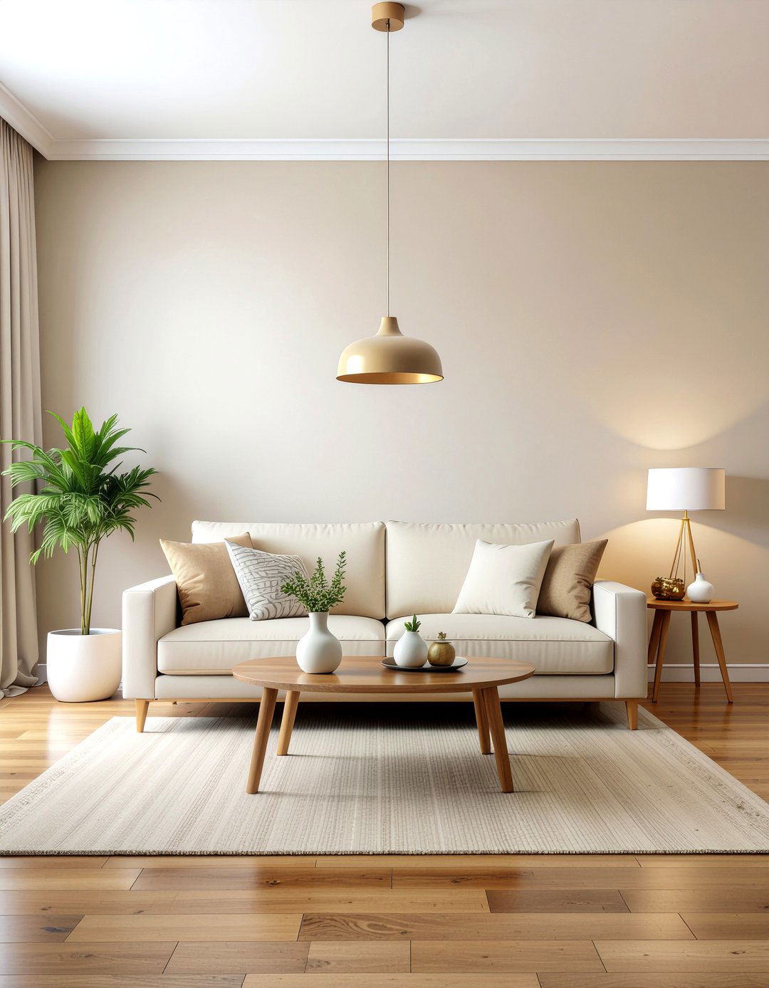 Neutral living room paint - 30 living room remodel ideas